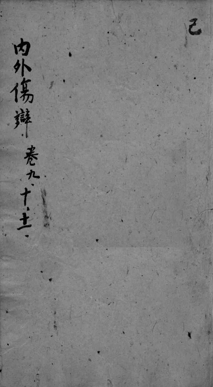 东垣十书  卷9-11